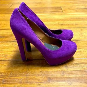 Steve Madden Purple Pumps size 9